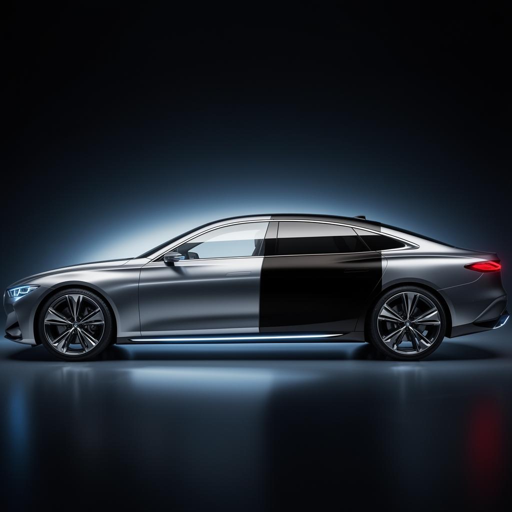 Switch tint smart glass demonstration